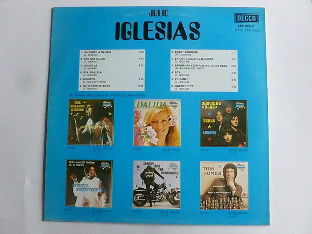 Julio Iglesias - Un canto a galicia (LP)