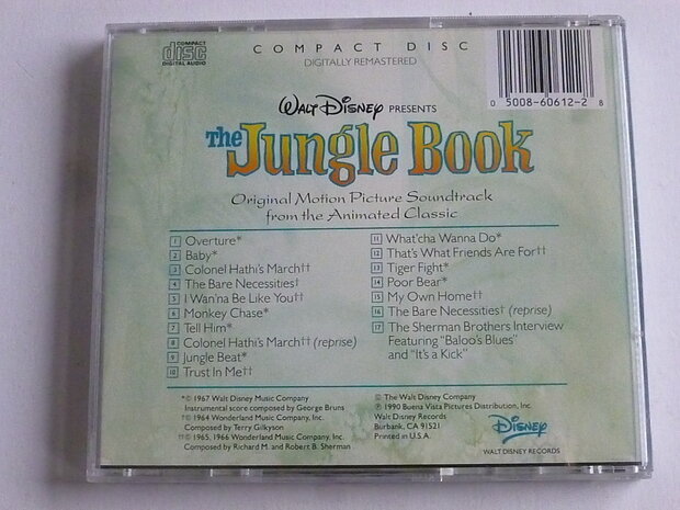 The Jungle Book - original Walt Disney Soundtrack