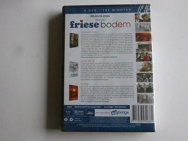 Films van Friese bodem - Steven de Jong (3 DVD) Nieuw