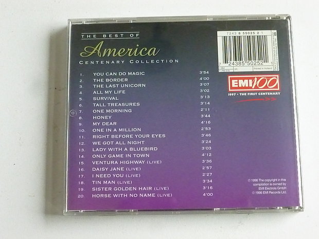 America - Centenary Collection / The best of