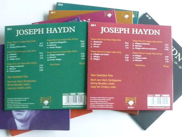 Joseph Haydn - Piano Trios / Van Swieten Trio (10 CD)