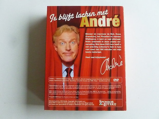 Andre van Duin - Je blijft lachen met André (6 DVD) 