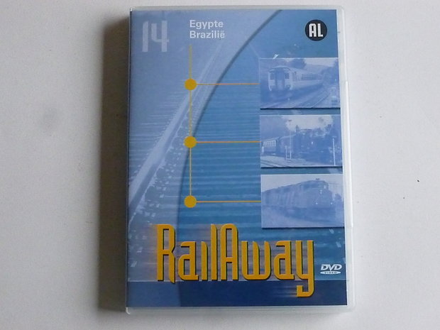 Rail Away Deel 14 Egypte, Brazilie (DVD)