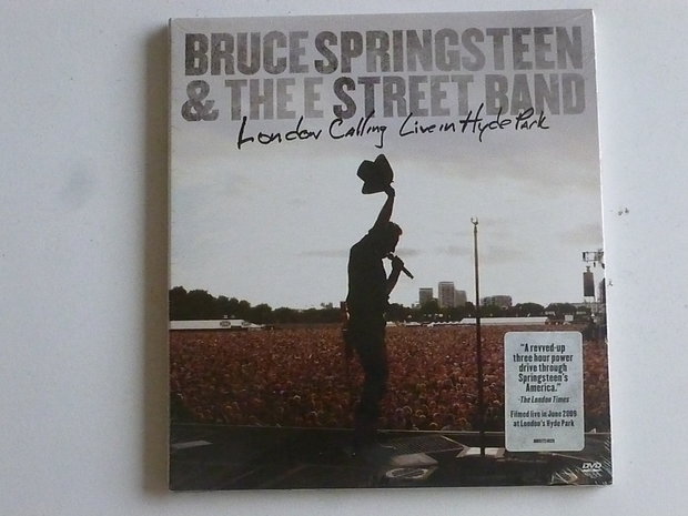 Bruce Springsteen & The E. Street Band - London Calling / Live in Hyde Park (2 DVD) nieuw