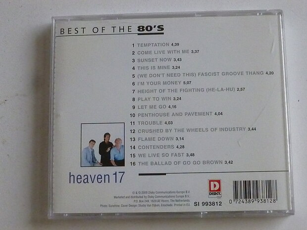 Heaven 17 - Best of the 80's