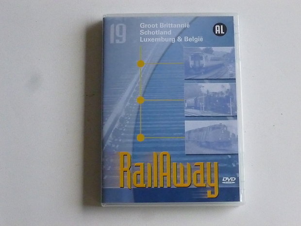 Rail Away 19 Groot Brittannie, Schotland, Luxemburg & Belgie (DVD)