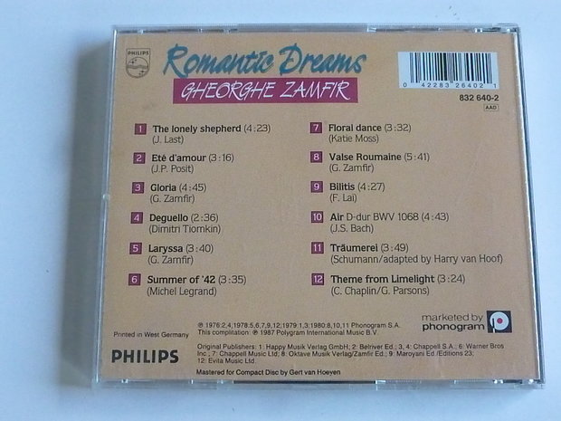 Gheorghe Zamfir - Romantic Dreams
