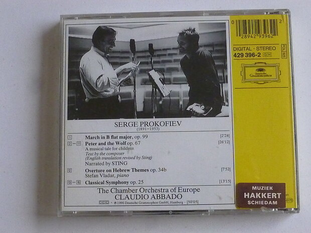 Prokofiev - Peter and the Wolf / Sting / Claudio Abbado