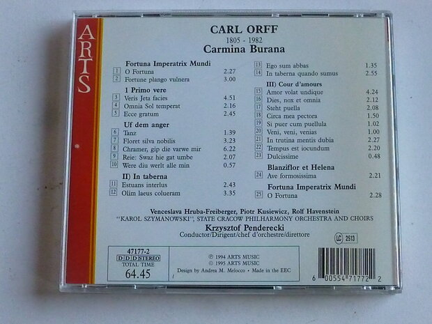 Carl Orff - Carmina Burana / Krysztof Penderecki