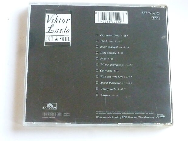 Viktor Lazlo - Hot & Soul 