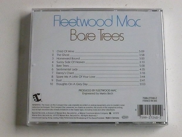 Fleetwood Mac - Bare Trees (nieuw)