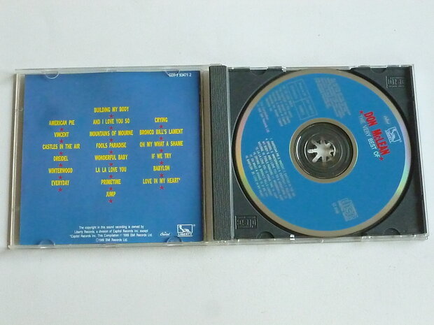 Don McLean - The very best of