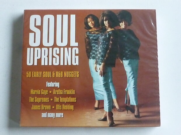 Soul Uprising - 50 Early Soul & R&B Nuggets (2 CD) Nieuw