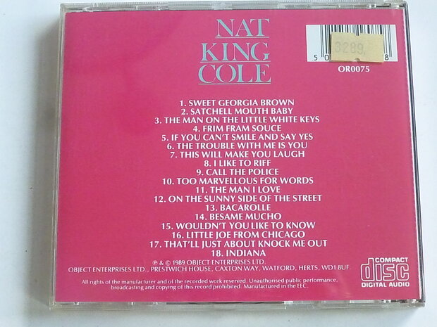 Nat King Cole - The Trouble with me is you