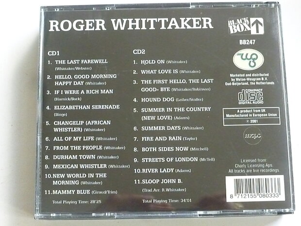 Roger Whittaker - The Last Farewell (2 CD)