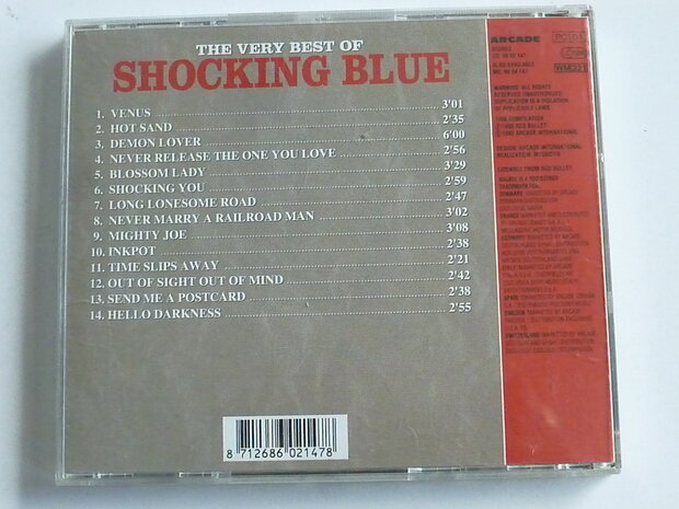 Shocking Blue - The very best of