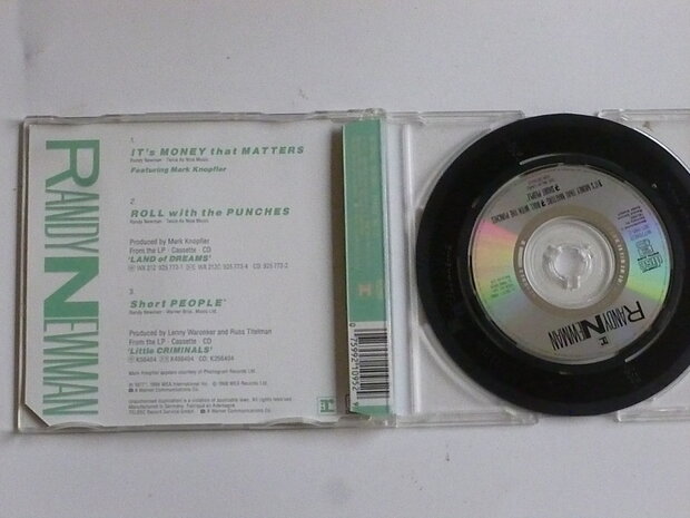 Randy Newman - It's Money that Matters (CD Single)