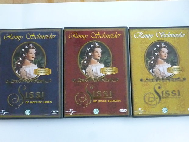 Romy Schneider - De Sissi Trilogie (3 DVD) digitaal geremasterd