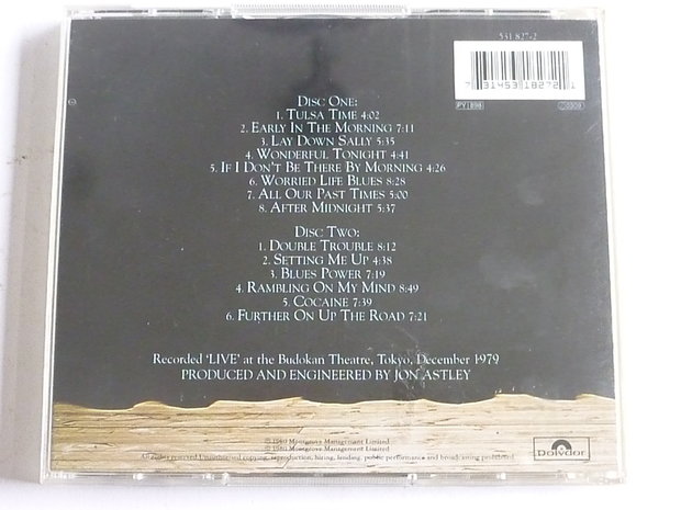 Eric Clapton - Just one Night (2 CD) remastered