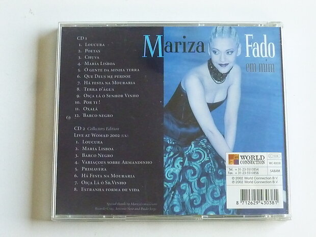 Mariza - Fado em mim (2 CD)