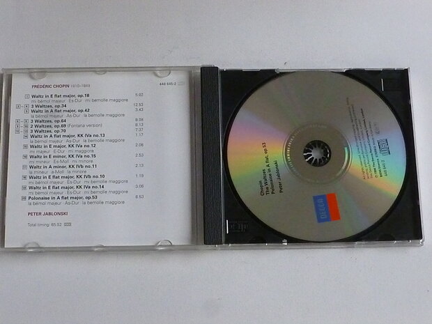 Chopin - The Waltzes / Peter Jablonski