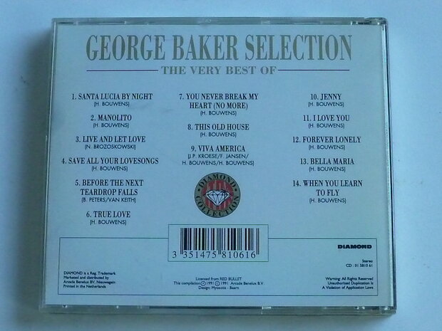 George Baker Selection - The very best of (diamond collection)