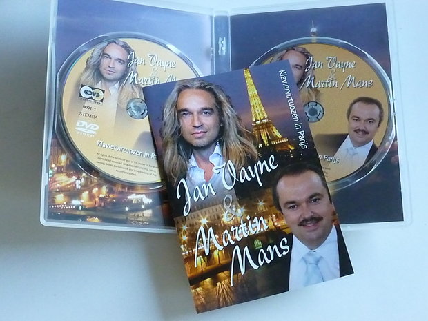 Jan Vayne & Martin Mans - Klaviervirtuozen in Parijs (DVD + CD)
