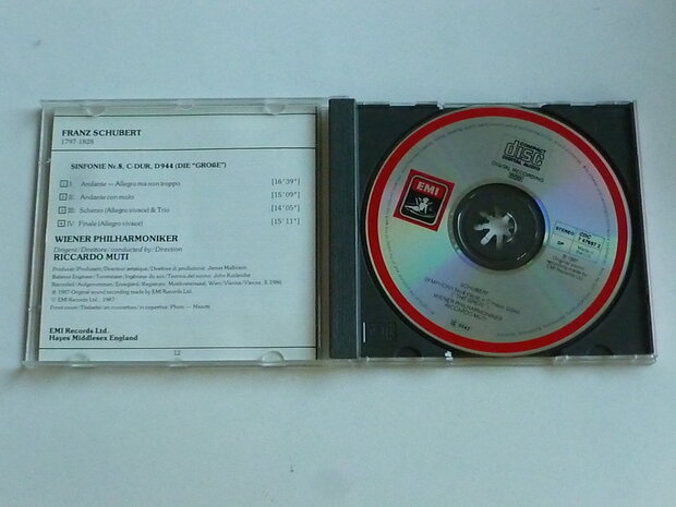 Schubert - Symphony nr. 8 / Riccardo Muti
