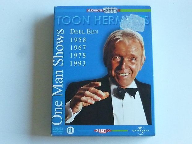 Toon Hermans - One Man Shows Deel 1 (1958,1967,1978,1993) 4 DVD