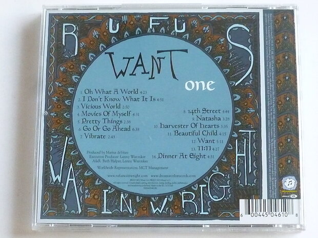 Rufus Wainwright - Want One