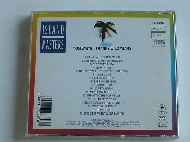 Tom Waits - Franks Wild Years