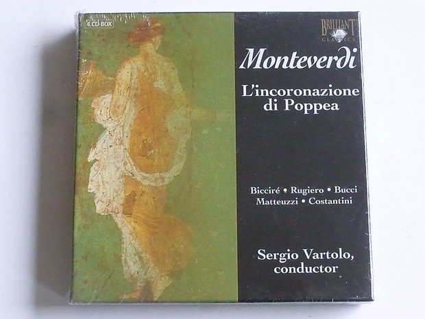 Montiverdi - L'incoronazione di Poppea (4 CD) Nieuw