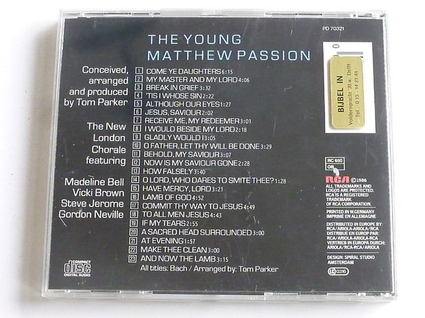 The New London Chorale - The Young Matthew Passion