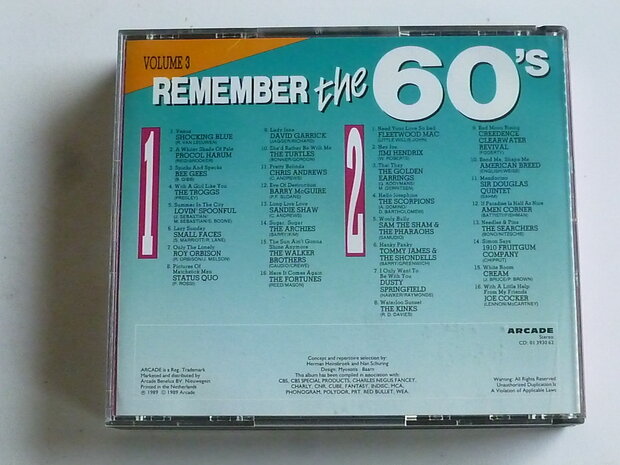 Remember the 60's - Volume 3 (2 CD)