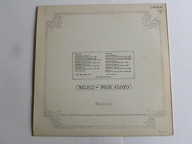 Pink Floyd - Relics (LP) C 048-50740