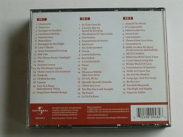 Mantovani - 60 Wereldsuccessen (3 CD)