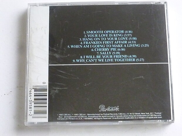 Sade - Diamond Life (USA)