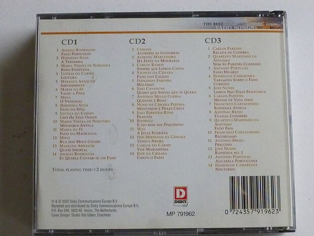 The best Fado Songs (3 CD)