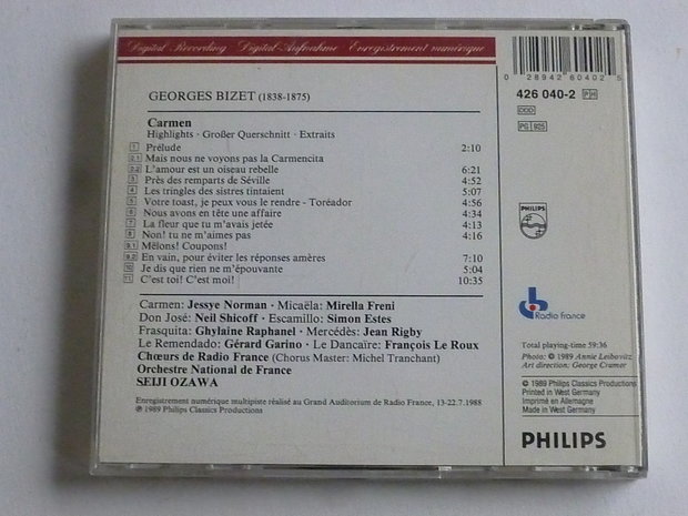 Georges Bizet - Carmen / Jessye Norman, Ozawa