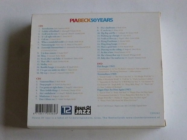 Pia Beck - 50 Years (2 CD + DVD)