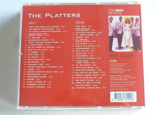 The Platters - The Singles + (2 CD)