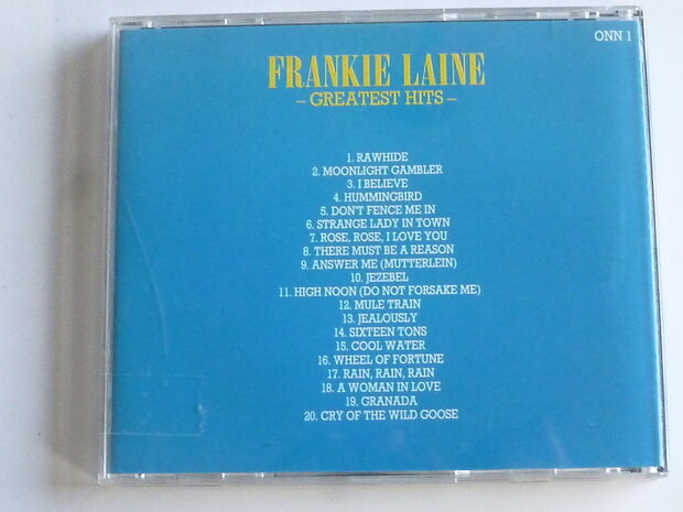 Frankie Laine - Greatest Hits