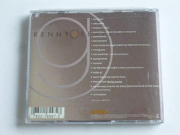 Kenny G. - Greatest Hits + bones cd (2 CD)