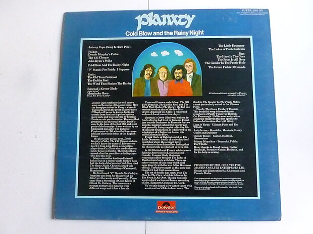 Planxty - Cold Blow and the Rainy Night (LP)