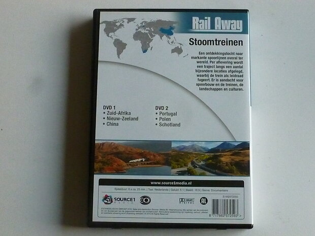 Rail Away - Stoomtreinen (2 DVD)