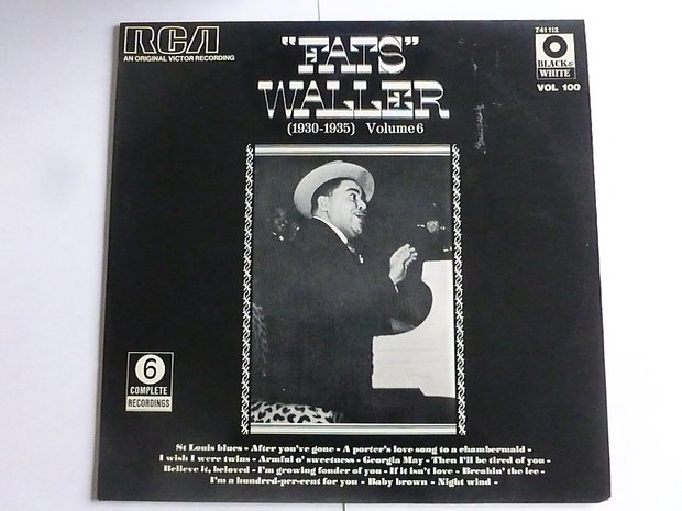 Fats Waller / 1930-1935 volume 6 (LP)