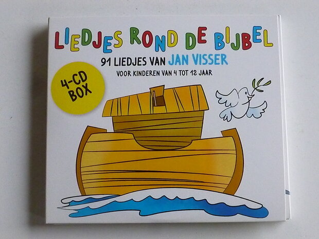 Liedjes rond de Bijbel - Jan Visser (4 CD)