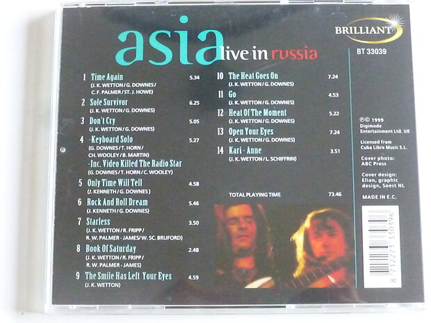 Asia - Live in Russia