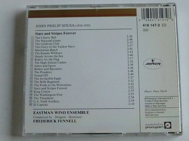John Philip Sousa - Stars and Stripes Forever / Frederick Fennell