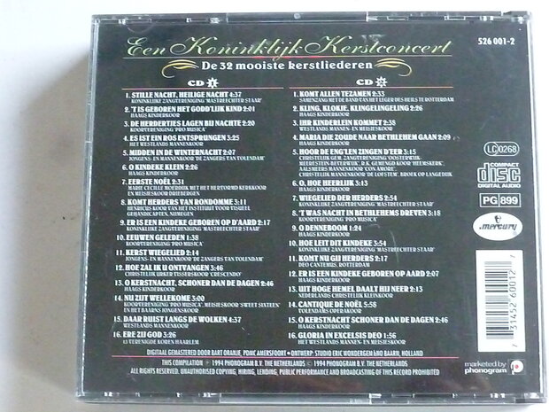 Een Koninklijk Kerstconcert - De 32 mooiste Kerstliederen (2 CD)